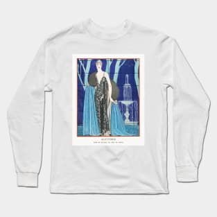 Alcyone / Robe et manteau du soir, de Worth (1923) Long Sleeve T-Shirt